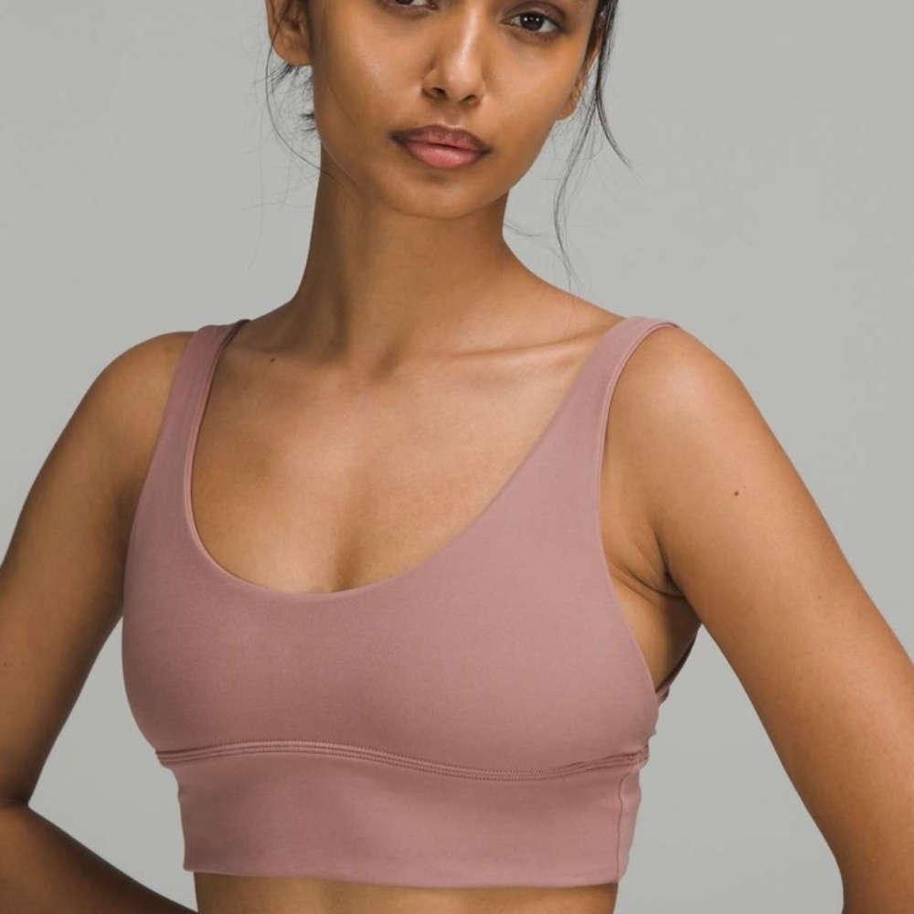 Lululemon Align Reversible Bra *Light Support, A/B Cup Twilight Rose / T…